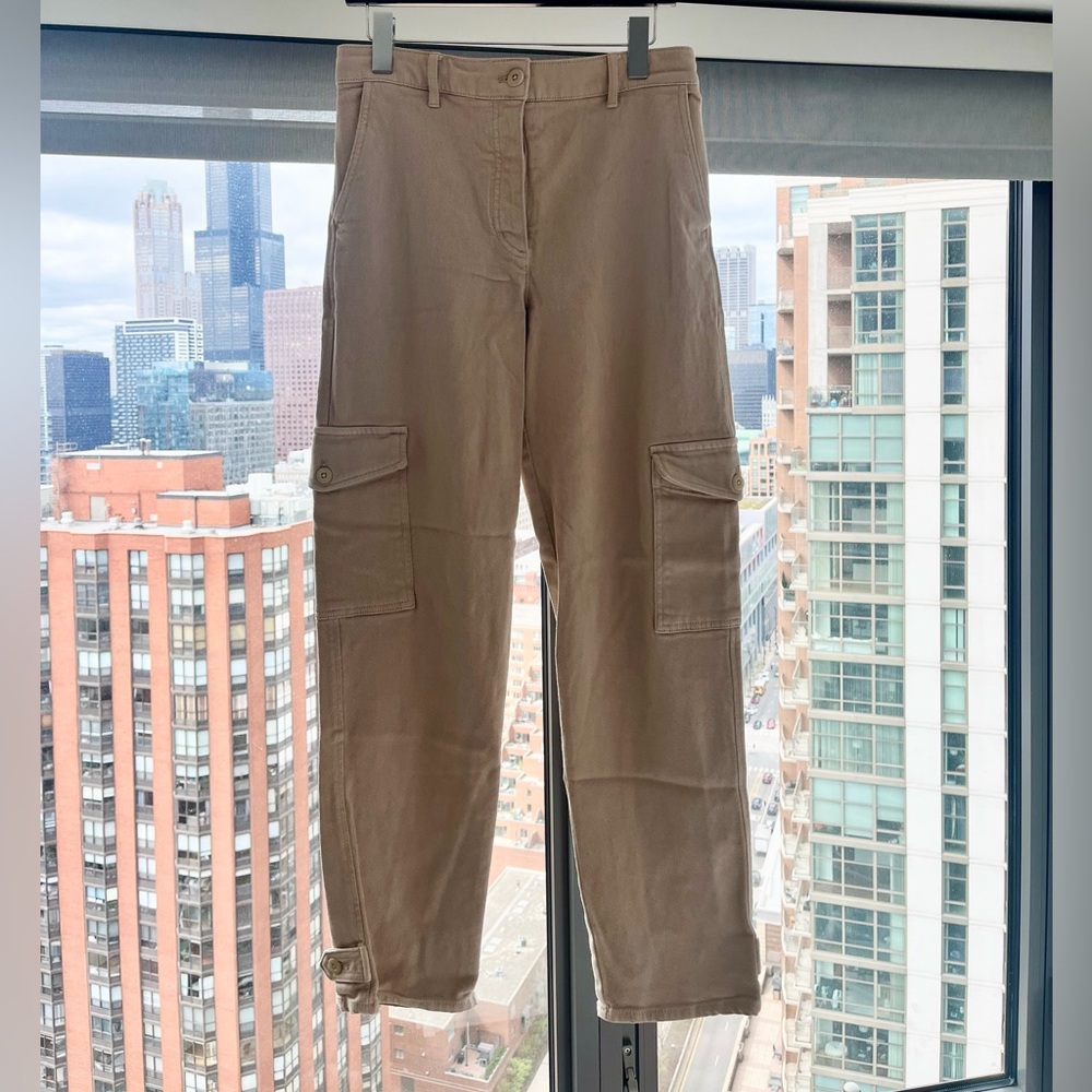 Aritzia Wilfred Free Tan Cargo Pants